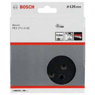 Schleifteller mittel, 125 mm, 8, für PEX 270 A, PEX 270 AE-Beschreibung lesen