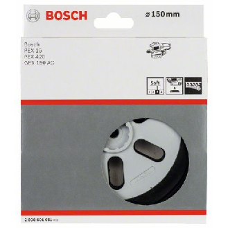Schleifteller weich, 150 mm, für GEX 150 AC, PEX 15 AE-Beschreibung lesen