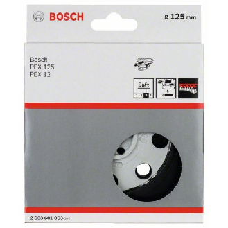 Schleifteller weich, 125 mm, für PEX 12, PEX 12 A, PEX 125-Beschreibung lesen