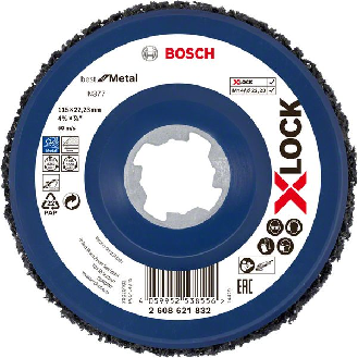 X-LOCK Reinigungsscheibe N377 Metall, 115 mm, 22,23 mm-Beschreibung lesen