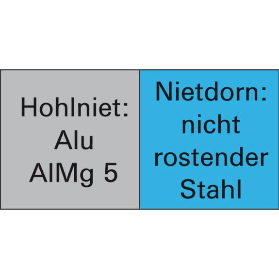 Blindniet CAP Alu/VA Flachrundkopf 3,2x6,5mm-Beschreibung lesen