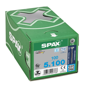 SPAX SeKo T-STAR+ 5,0x100/61 A2 KP-Beschreibung lesen