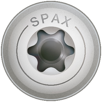SPAX Tellerkopf T-Star Plus T30 Teilgewinde A2 4CUT 6x140mm (100)-Beschreibung lesen