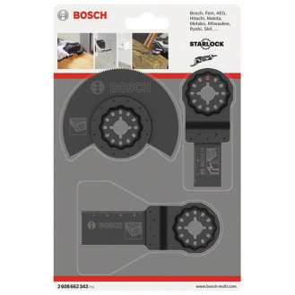 Holz-Basis-Set, 3-teilig, für Multifunktionswerkzeuge-Beschreibung lesen