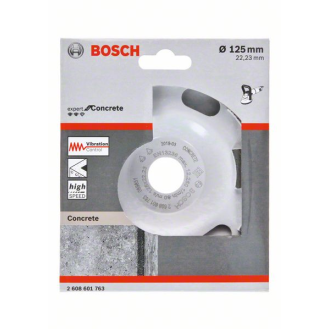 Bosch Diamanttopfscheibe Expert for Concrete Hohe Geschwindigkeit 125 x 22,23 x-Beschreibung lesen