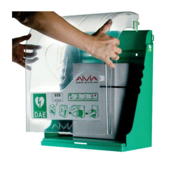 Armario para desfibrilador interior AIVIA S-Leer más