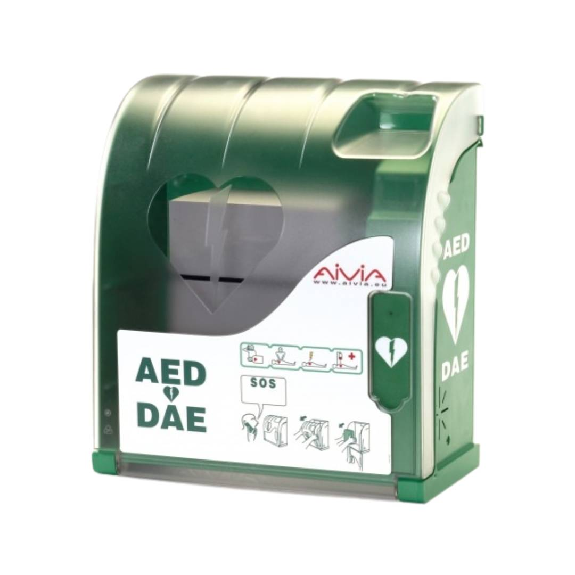 Armadio per defibrillatori collegati per interni AIVIA 100W-Leggi tutto