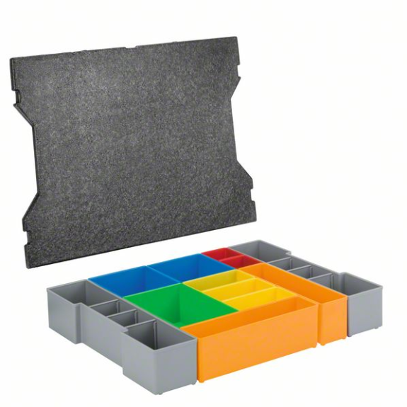 Bosch Boxen fr Kleinteileaufbewahrung L-BOXX inset box Set 12-tlg.-Beschreibung lesen