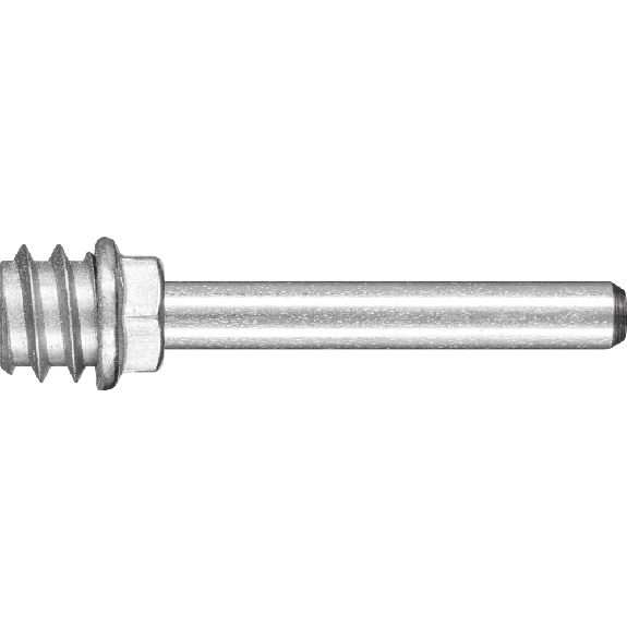 Pferd COMBIDISC Werkzeughalter fr CD-MINI-POLIFAN  75 mm Schaft- 6 mm-Beschreibung lesen