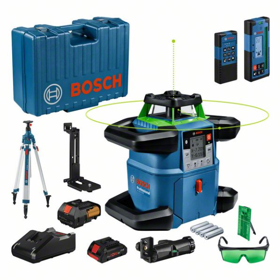 Rotationslaser GRL 650 CHVG mit Baustativ BT 300 HD-Beschreibung lesen
