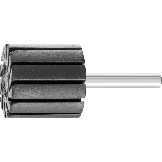 Pferd Schleifhlsentrger GK zylindrisch  30x30mm Schaft- 6 mm-Beschreibung lesen