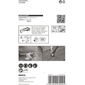 Bosch EXPERT Sanding Finger Coarse AVZ 32 RT4 Schleiffinger, 32 x 50 mm-Beschreibung lesen