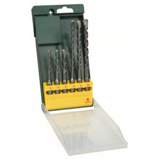 Bosch Hammerbohrer-Set SDS plus, 6-teilig, 5 - 8 mm, 110 mm, 6 - 10 mm, 160 mm-Beschreibung lesen