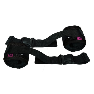Attache-cheville en polypropylène fermeture à boucles (la paire)-Lire la description