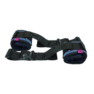 Attache-cheville rembourrée fermeture à boucles (la paire)-Lire la description