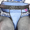 Ceinture pelvienne, tissu rembourré sans bretelles
