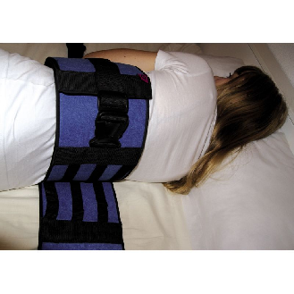 Ceinture abdominale pour lit avec fermeture à boucle - taille S-Lire la description