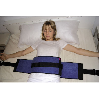 Ceinture abdominale pour lit avec fermeture à boucle - taille S-Lire la description