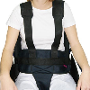Ceinture pelvienne, tissu respirant avec bretelles