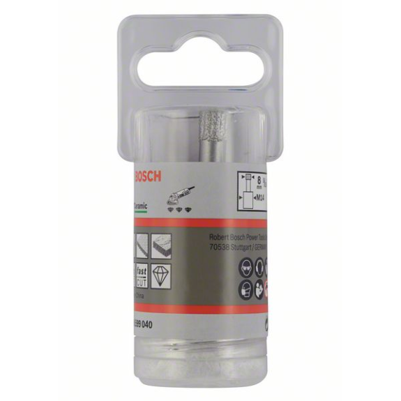 Bosch Diamanttrockenbohrer Dry Speed, 8 x 30 mm Bosch Diamanttrockenbohrer Dry Speed, 8 x 30 mm-Beschreibung lesen