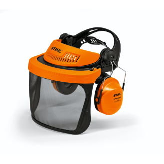 Stihl ADVANCE, GPA 28, Gesichtsschutz-/Gehörschutz, Nylongitter-Beschreibung lesen