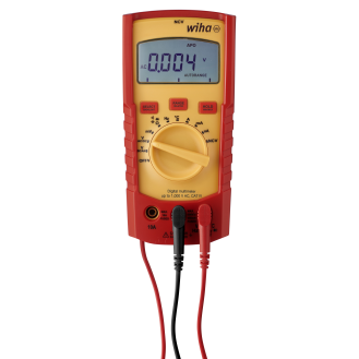 Wiha Digitales Multimeter bis 1.000 V AC, CAT IV inkl. 2x AAA-Batterien (45215)-Beschreibung lesen