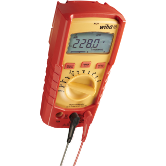 Wiha Digitales Multimeter bis 1.000 V AC, CAT IV inkl. 2x AAA-Batterien (45215)-Beschreibung lesen