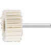 harte Filzlamellenstifte FLS Ø 40x20mm Schaft-Ø 6 mm für universelle