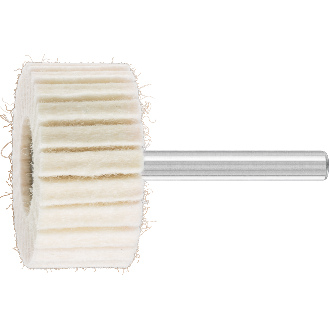 harte Filzlamellenstifte FLS Ø 40x20mm Schaft-Ø 6 mm für universelle-Beschreibung lesen