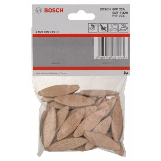 Flachdübel, 45 x 15 x 4 mm, GR 0, 50er-Pack-Beschreibung lesen