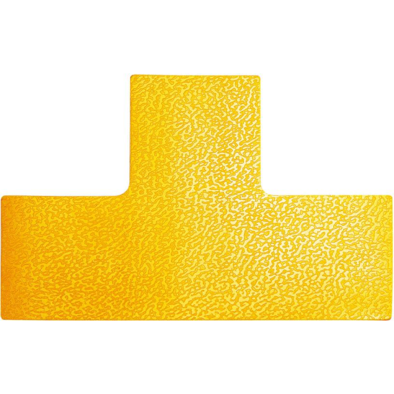 Durable Stellplatzmarkierung Form "T" gelb selbstklebend-Beschreibung lesen