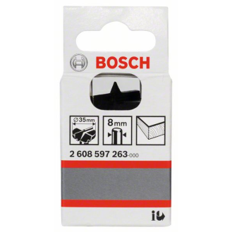 Bosch Scharnierlochbohrer ohne Hartmetallschneiden, 35 x 56 mm, d 8 mm-Beschreibung lesen