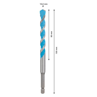 Bosch EXPERT HEX-9 MultiConstruction Bohrer, 10 x 90 x 150 mm-Beschreibung lesen