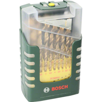 Bosch 25-teiliges HSS-TiN-Metallbohrer-Set-Beschreibung lesen