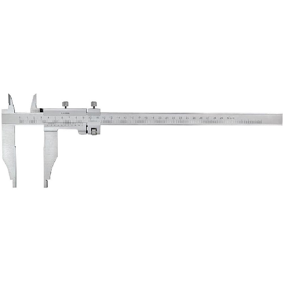 Pied à coulisse becs croisés haute qualité, Capacité: 400 mm-Leggi tutto