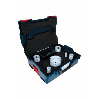Bosch Lochsgen-Set, for Wood&Metal, 8-teilig, Durchmesser: 20 - 114 mm-Beschreibung lesen