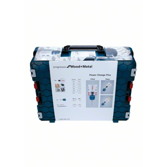 Bosch Lochsgen-Set, for Wood&Metal, 8-teilig, Durchmesser: 20 - 114 mm-Beschreibung lesen