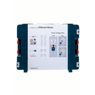 Bosch Lochsgen-Set, for Wood&Metal, 8-teilig, Durchmesser: 20 - 114 mm-Beschreibung lesen