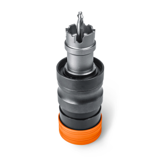 Adapter für Lochsäge mit QuickIN-Schnittstelle-Beschreibung lesen