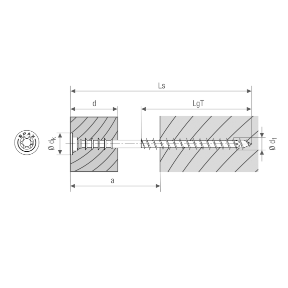 SPAX Justierschraube Flachkopf T30 Halterillen 4CUT WIROX 6x60mm (100)-Beschreibung lesen