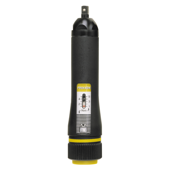 Proxxon MicroClick-Drehmomentschrauber MC 5, 1 - 5 Nm, 1/4"-Beschreibung lesen