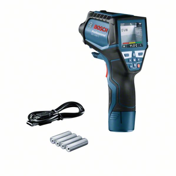 Thermodetektor mit Akku-Adapter-Beschreibung lesen