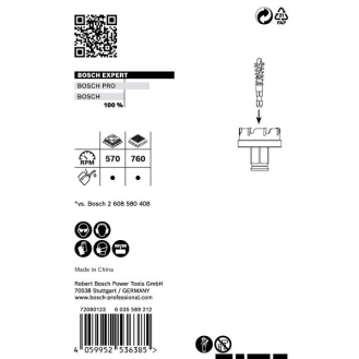 Bosch EXPERT Sheet Metal Lochsge, 21  5 mm. Fr Dreh- und Schlagbohrer-Beschreibung lesen