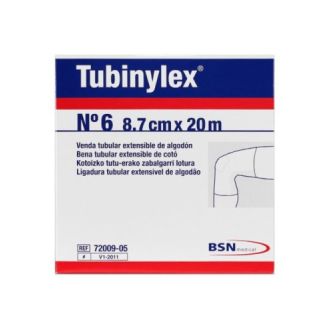 Tubuläre Stützbandage DELTANET SOFTLINER (TUBINYLEX) Nr. 6-Beschreibung lesen