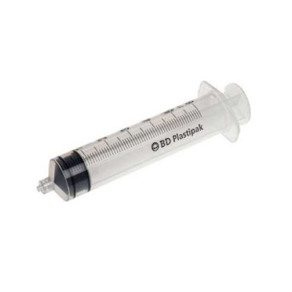 Seringue Becton Dickinson Luer-Lock PC de 50 ml avec graduations précises et mouvement de piston fluide-Lire la description