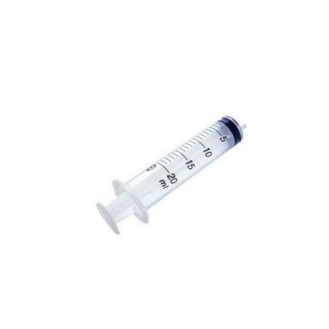 Seringue BECTON DICKINSON de 20 ml avec Luer excentrique 3P - Boîte de 120-Lire la description