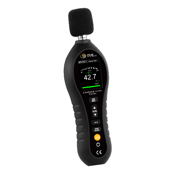 PCE Instruments Analyseur de bruit PCE-324 |Écran LCD couleur avec rétroéclairage-Lire la description