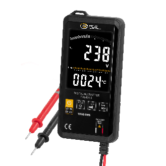 PCE Instruments Digitalmultimeter PCE-DM 6 True RMS / Umgebungstemperatur |automatisch / manuell |LCD groß |Touch-Tasten-Beschreibung lesen