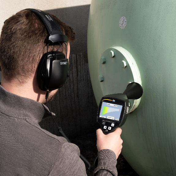 Lecksuchgerät PCE-LDC 15 Arbeitsfrequenz 40 kHz-Beschreibung lesen