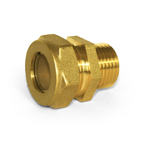 Reduzierfitting, Muffenverschraubung für Wasserversorgung mit Außengewinde  (M) 15x3/4 EF-Beschreibung lesen